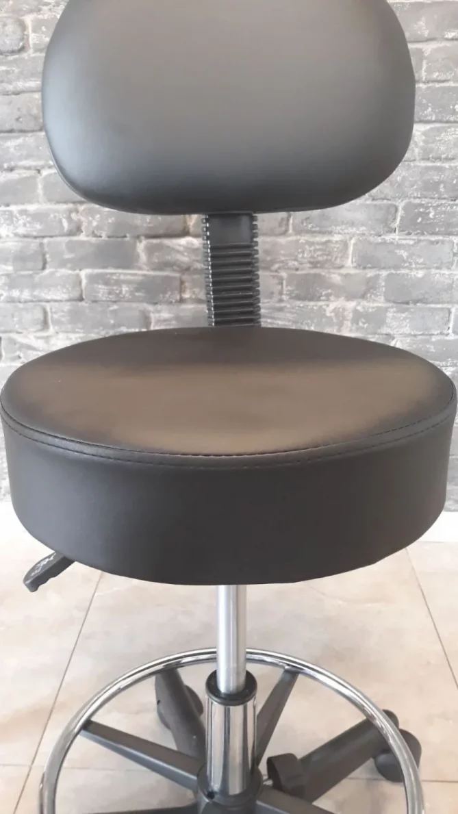 כיסא אורטופדי לקליניקה - צבע שחור 7